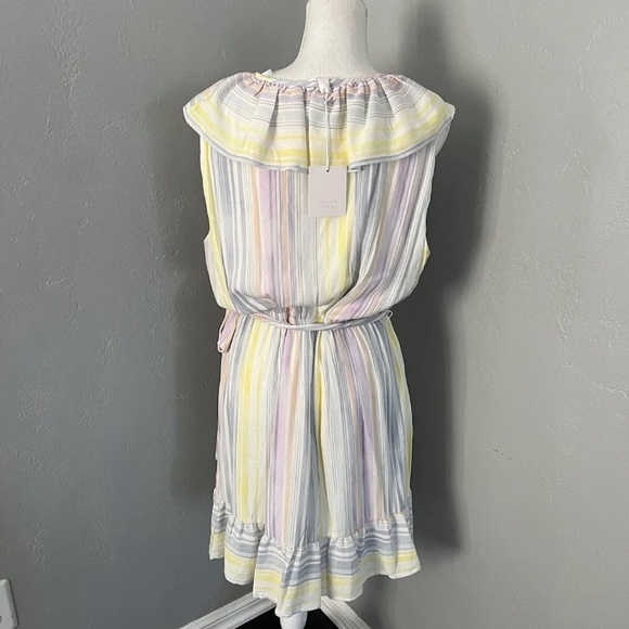 COPY - NEW Women's LC Lauren Conrad Ruffle Wrap Dress - Picture 4 of 9